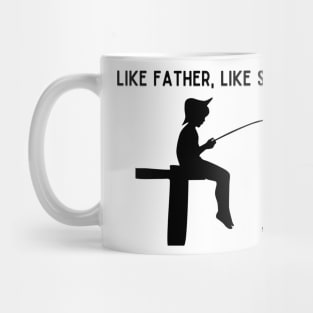 Like father, like son family Mug